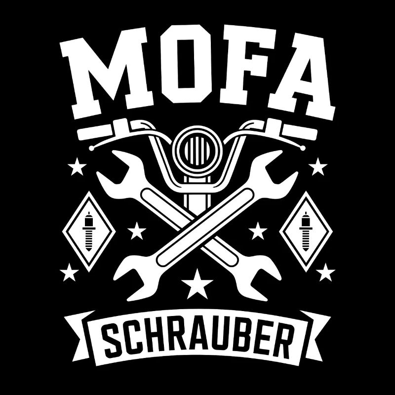 Moped Mechanic Moped Driver