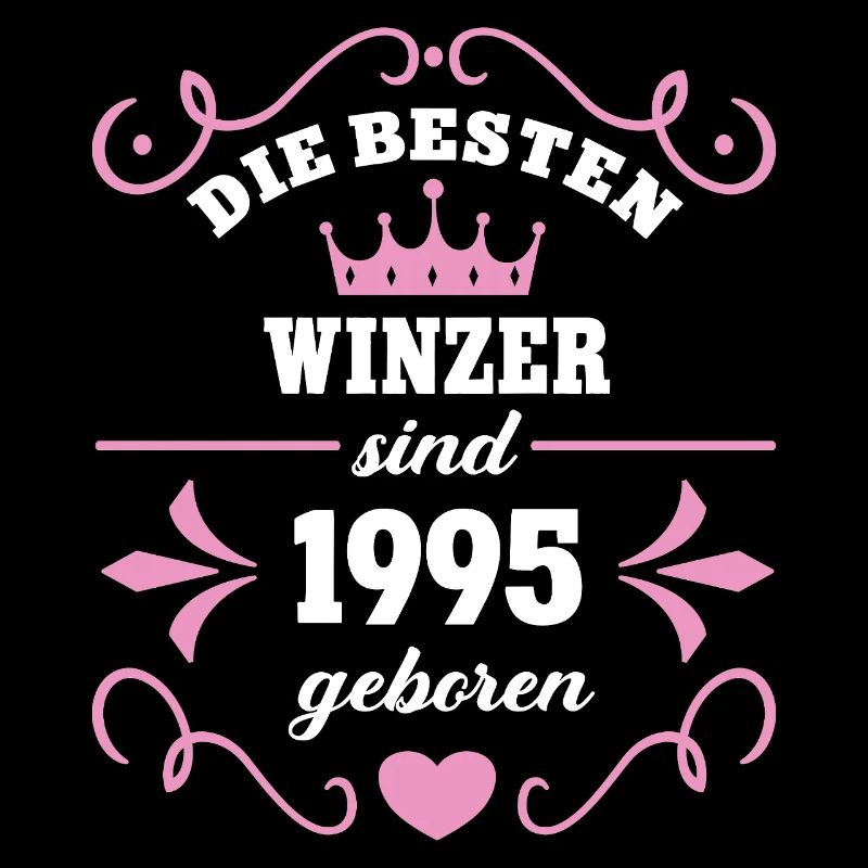 Geburtstag 1995 Winzerin Winzer Kollegen Winzerei