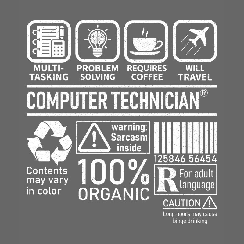 Computer Technician multi tasking problem solving