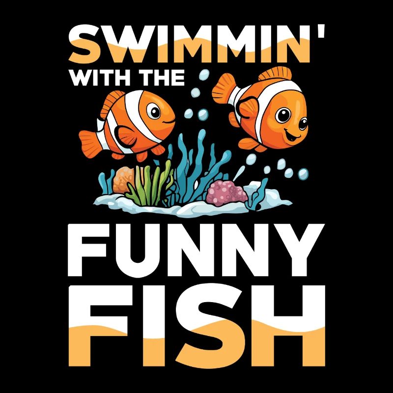 Swimmin' With The Funny Fish Clown Fish
