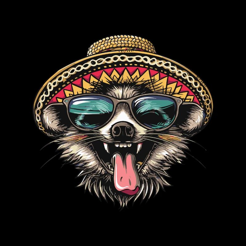 Igel Comic Lustig Sombrero