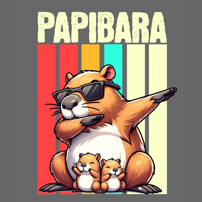 Papibara Capybara Father Dad