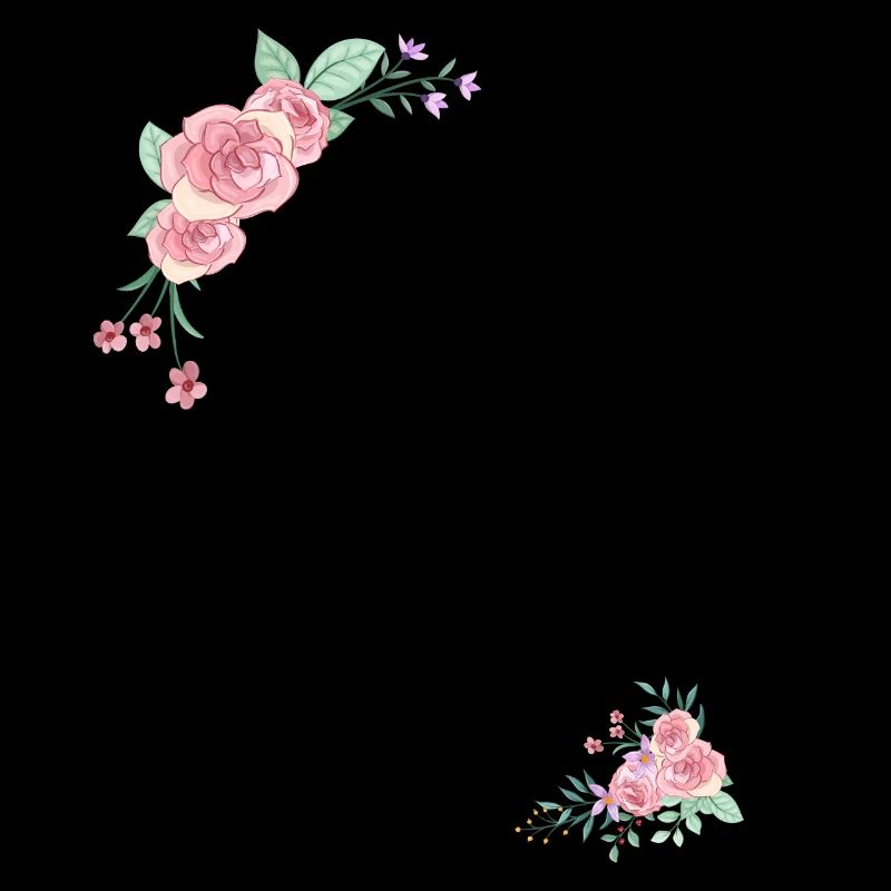 Lettre g fleurs