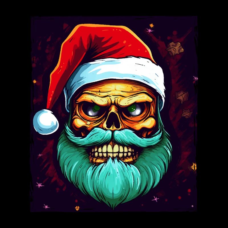 Crâne de Père Noël