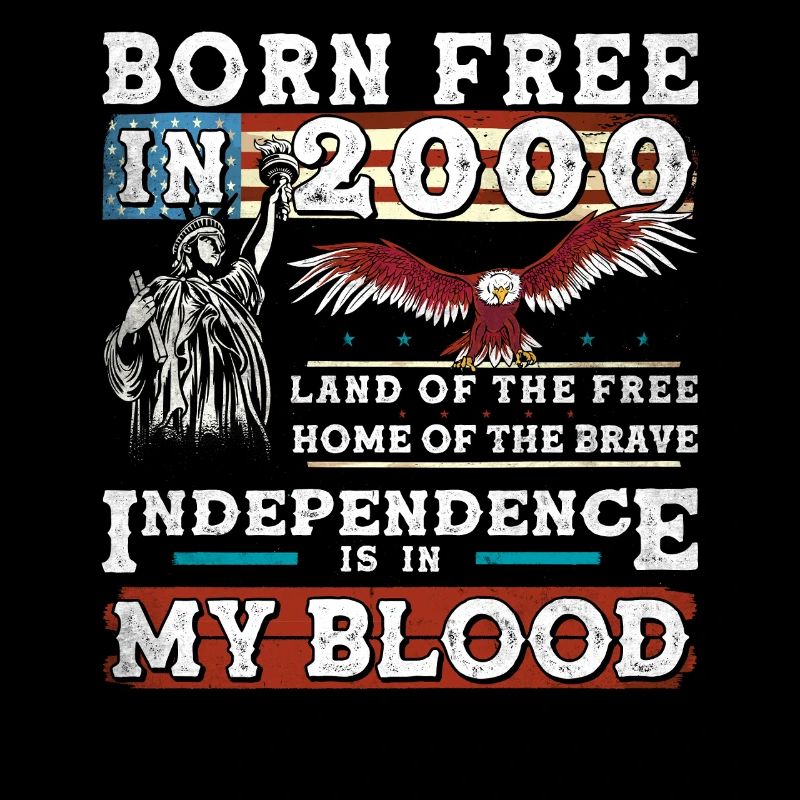 Né libre en 2000 - 25 ans de liberté et de fierté