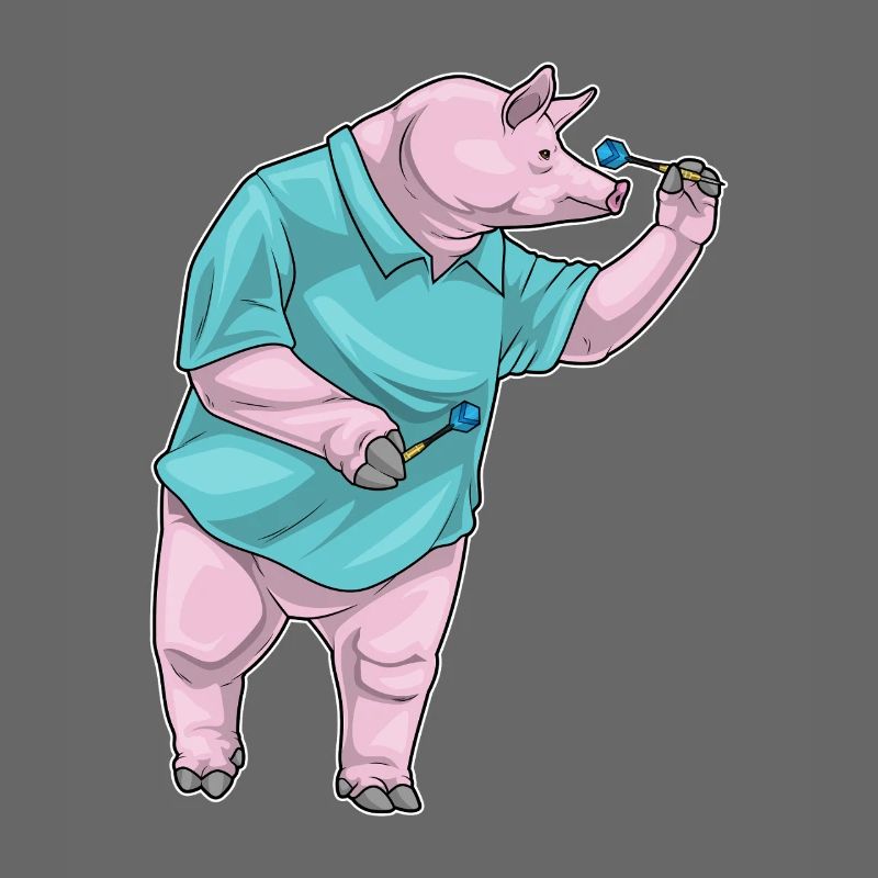 Fléchette cochon Fléchette