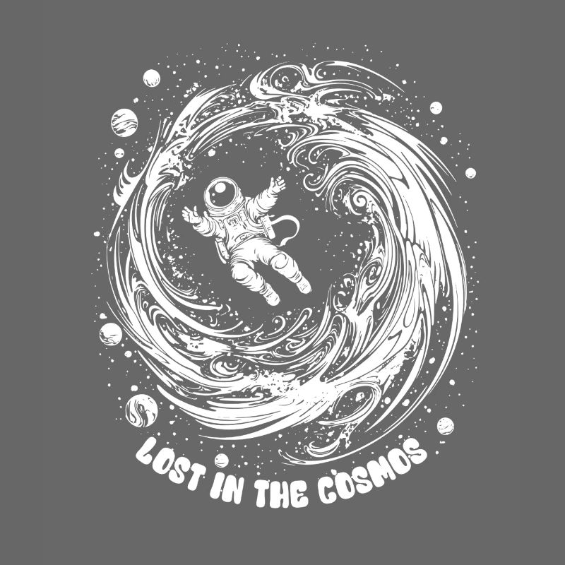 Perdu dans le cosmos - Astronaute - Espace