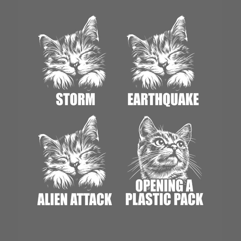 Chat - perception sélective - dire