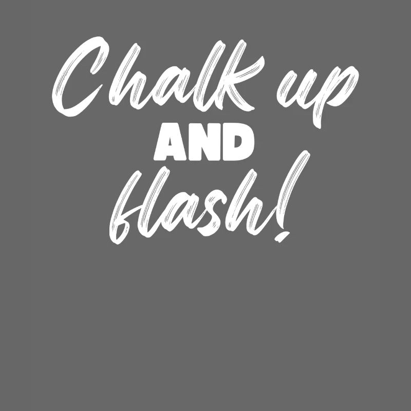 Boulderer Chalk Up Und Flash Bouldering