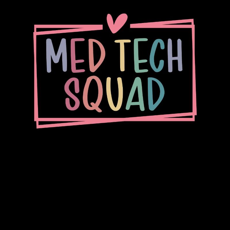 Med Tech Squad Funny Lab Scientist Medical