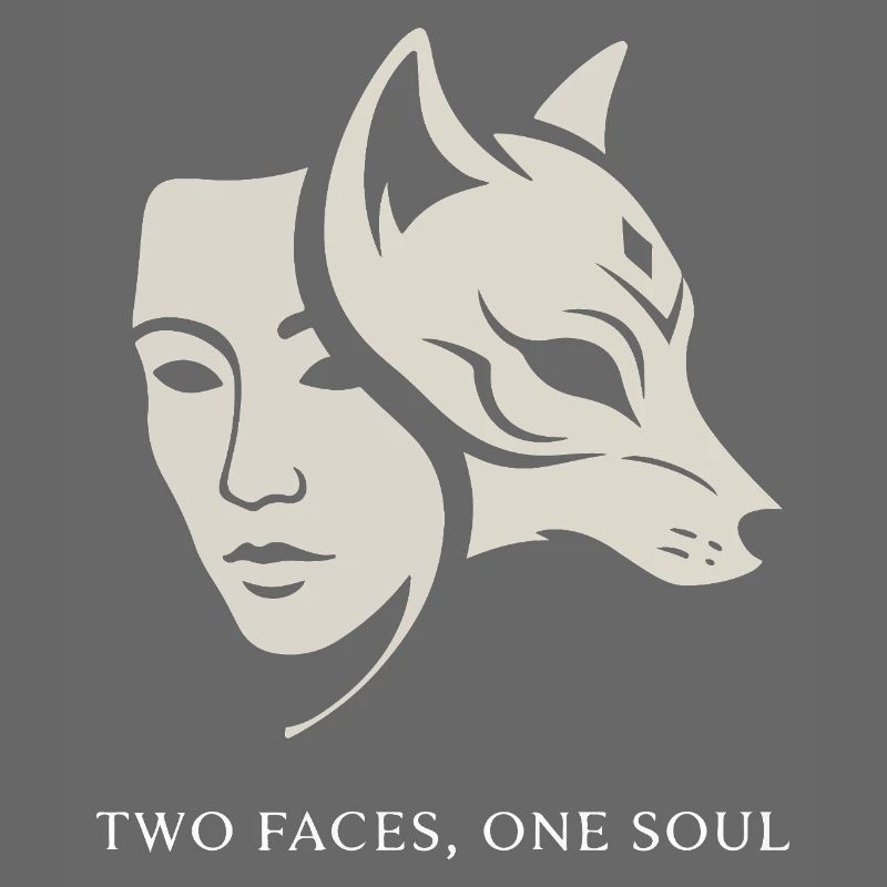 Dual Mask: Human & Animal - Two Faces One Soul