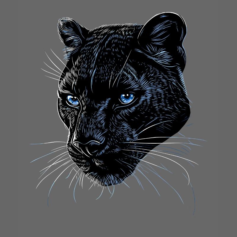 Panthère Léopard Grand Chat Mignon Gros Chat Panter