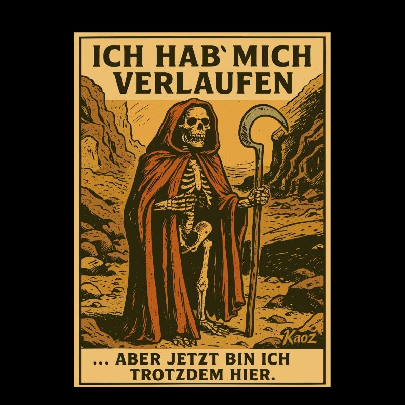 Sensemann hat sich verlaufen
