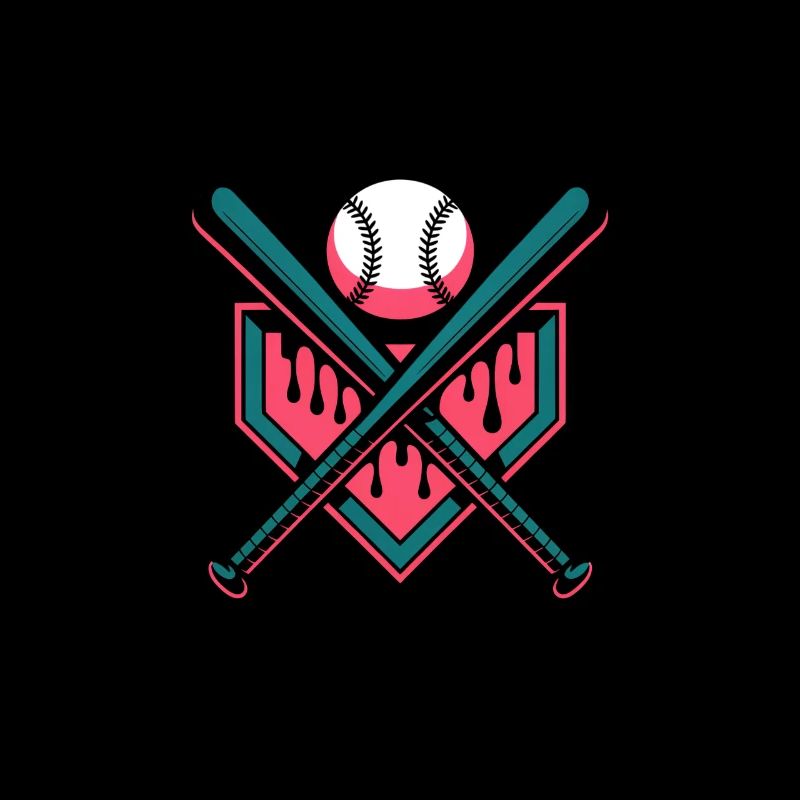 Baseball Eis Baseballschläger