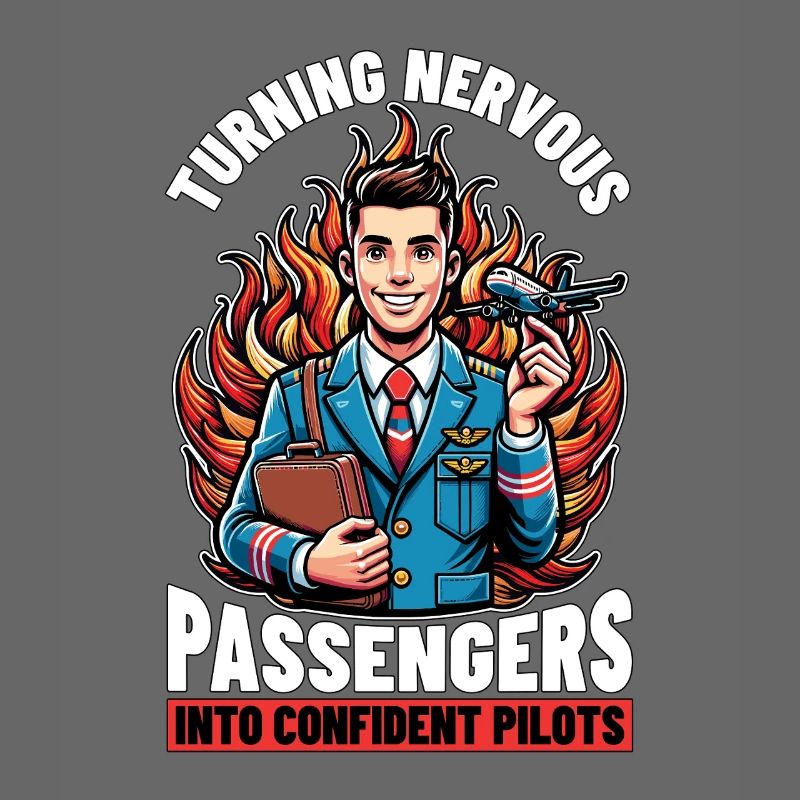 L’instructeur de vol devient nerveux