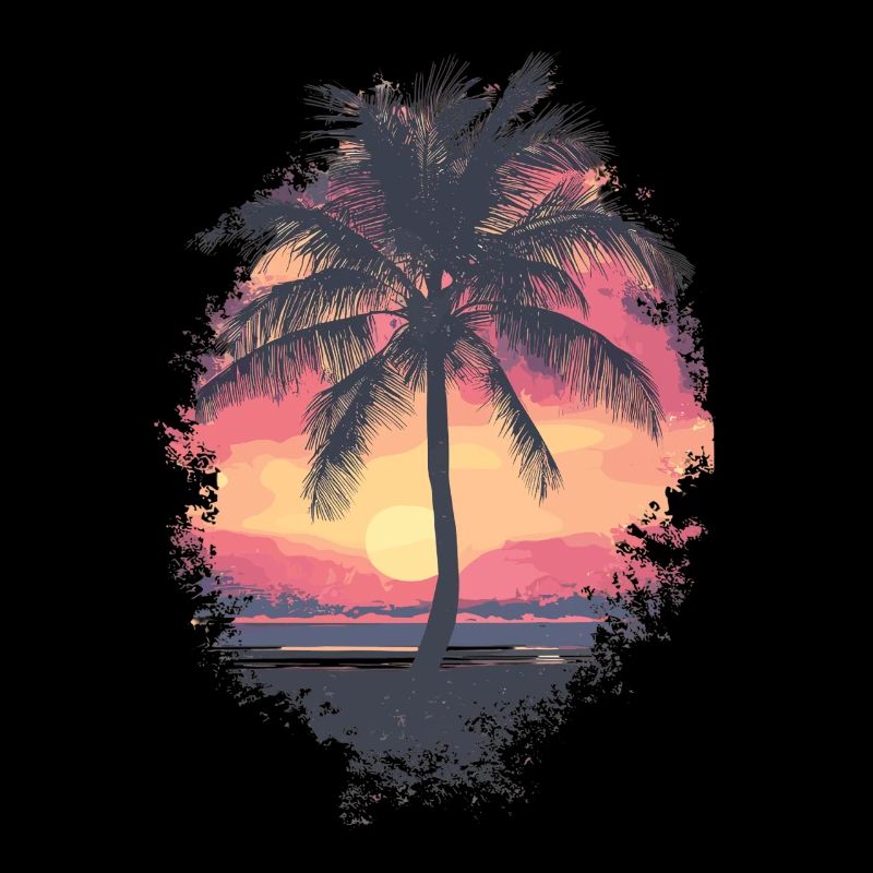 Palm Tree Sunset Summer