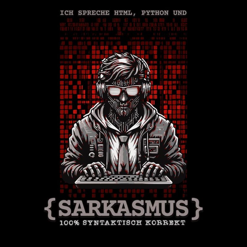 Je parle HTML, Python et sarcasme