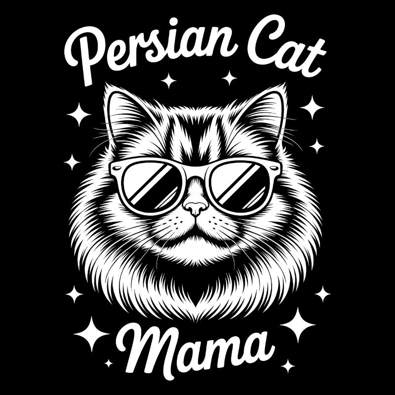 Chat persan disant drôle chat persan cadeau