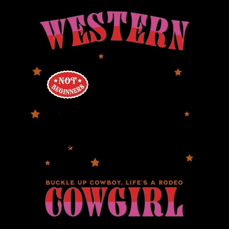 Howdy Rodeo – Not for Beginners" design