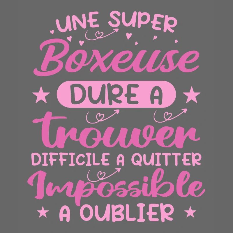Une Super Boxeuse - Cadeau boxeuse