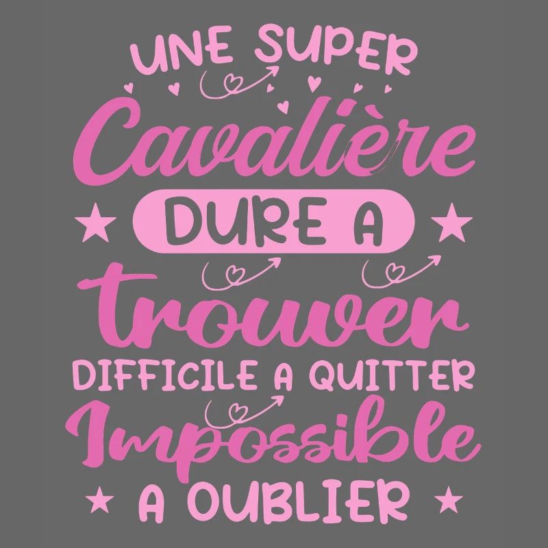 Une Super Cavalière - Cadeau cavalière