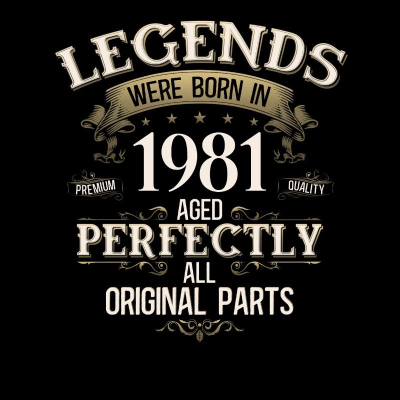 44th Birthday Original Vintage 1981