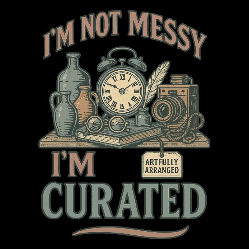 Collectionneur d’antiquités Messy Curated