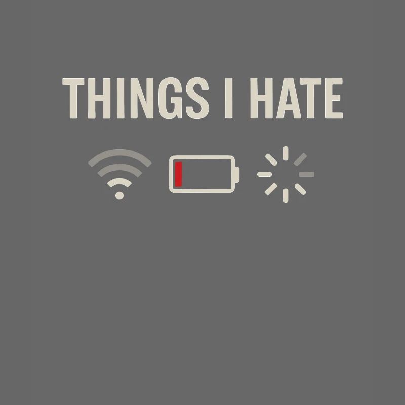Things I hate