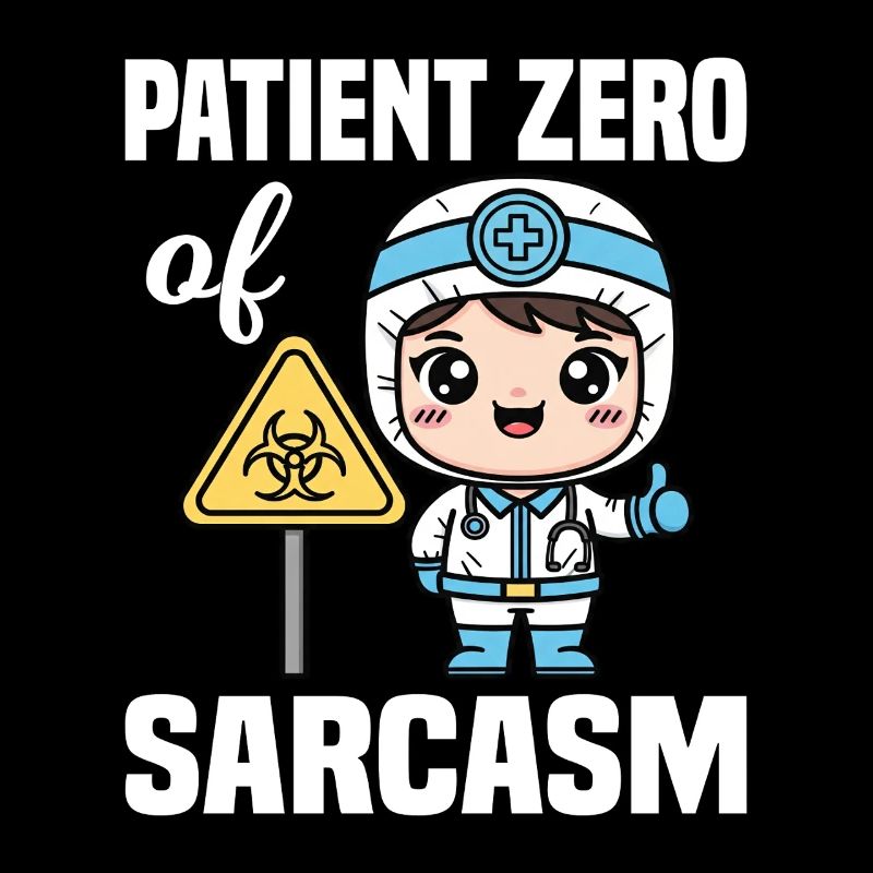 PATIENT ZÉRO DU SARCASME - CADEAU DE MÉDECIN
