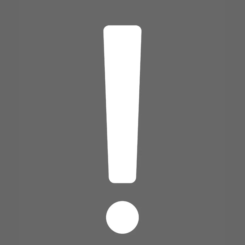 point d’exclamation symbole signe de ponctuation