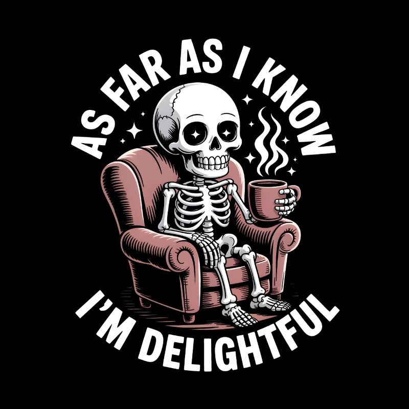 As far as I know I'm delightful! Sarkasmus