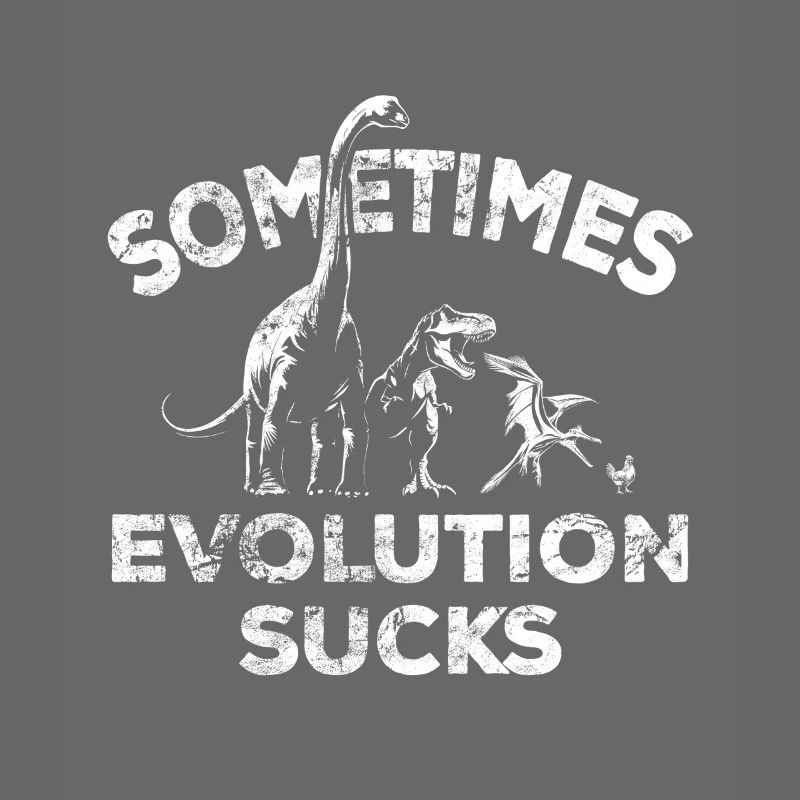 Parfois, l’évolution craint - Dinosaure - Poulet