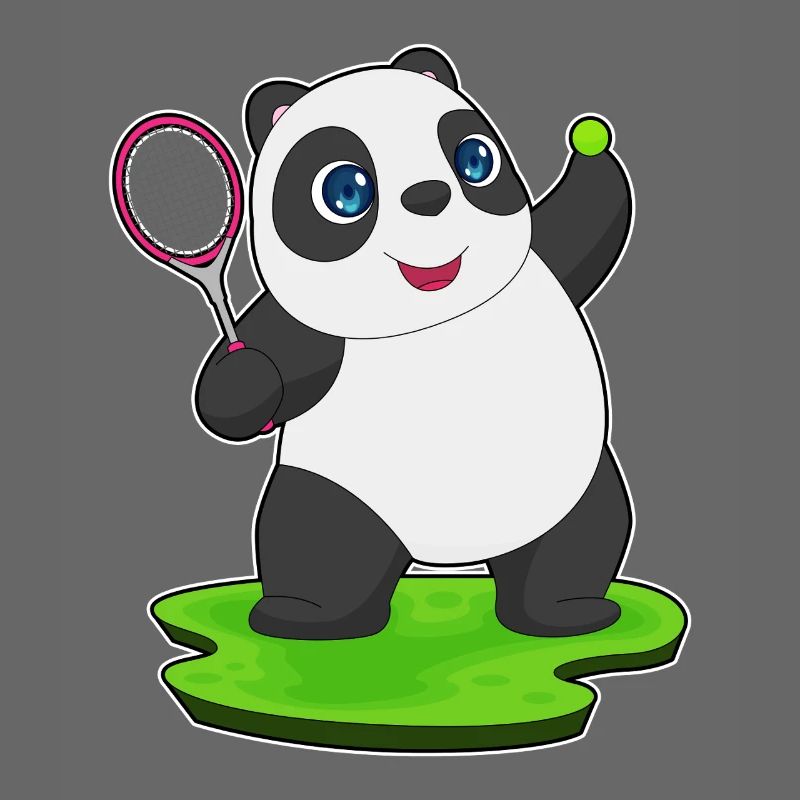 Panda Tennis Racket