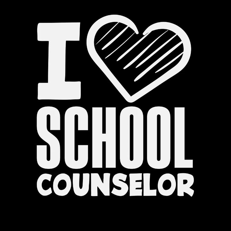 J’aime le motif du cœur du conseiller d’école