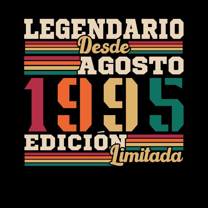 August 1995 Retro Vintage Birthday Gift
