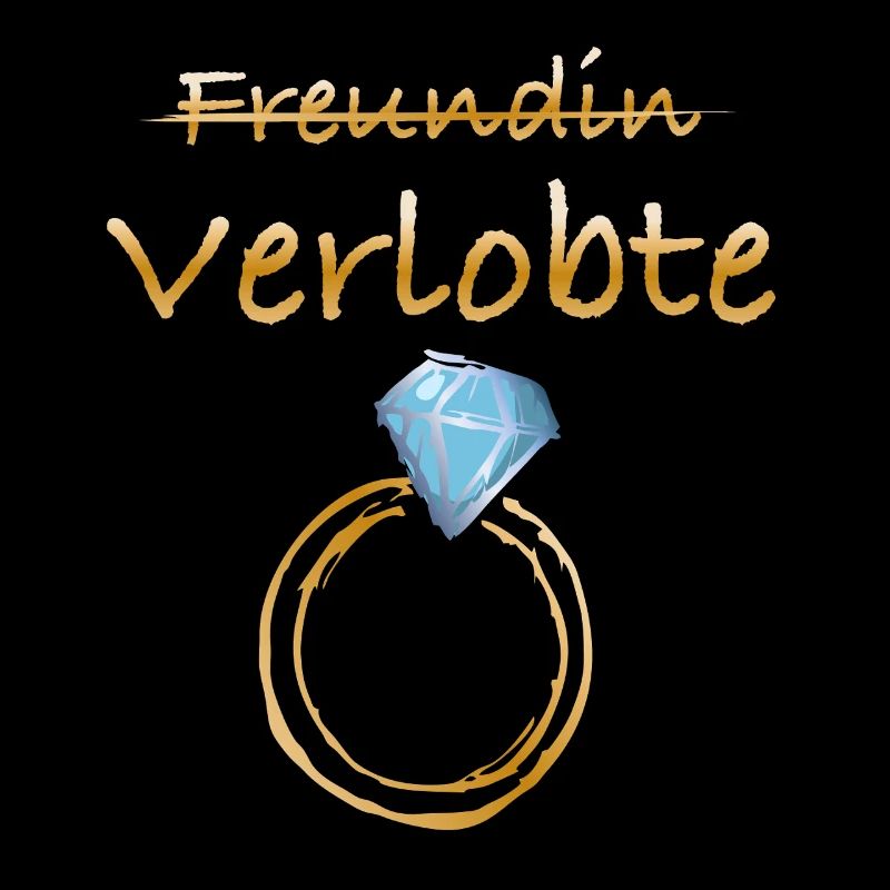 Freundin durchgestrichen Verlobte