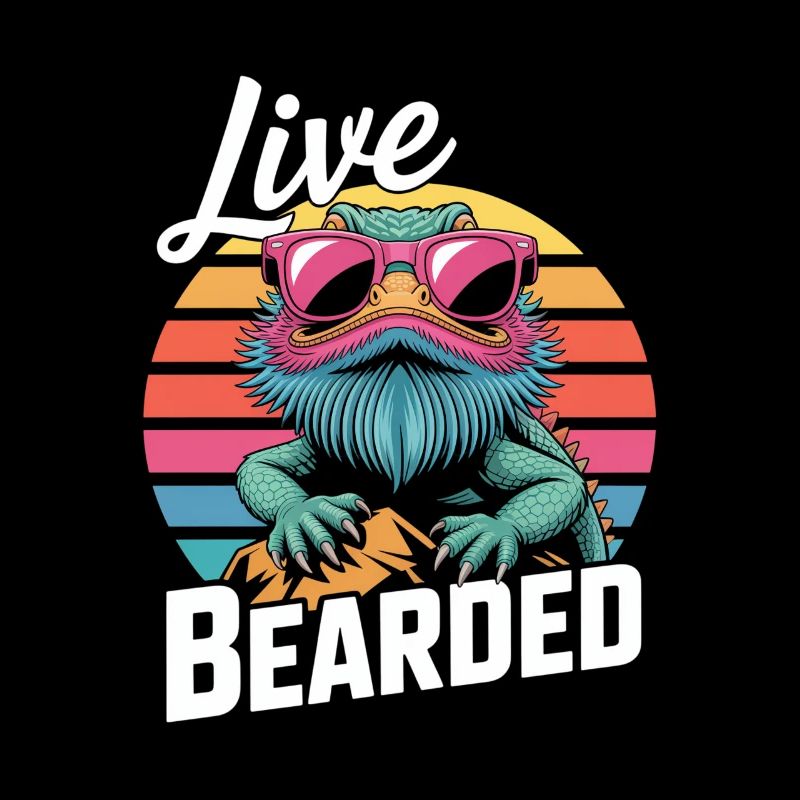 Live Bearded! Bartagame Reptil Terraristik