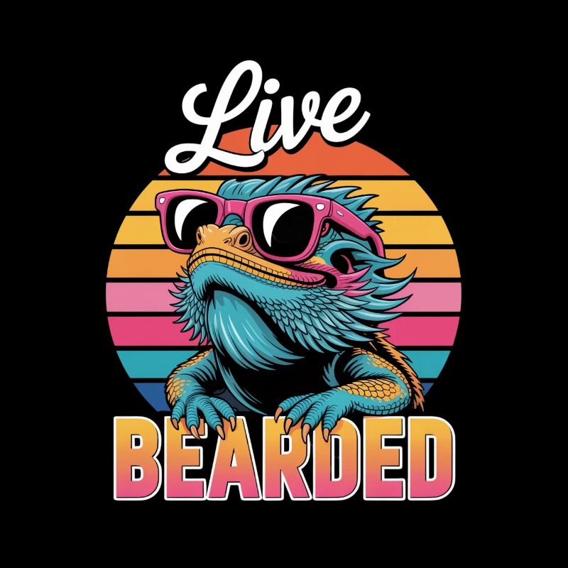 Live Bearded! Bartagame Reptil Terraristik