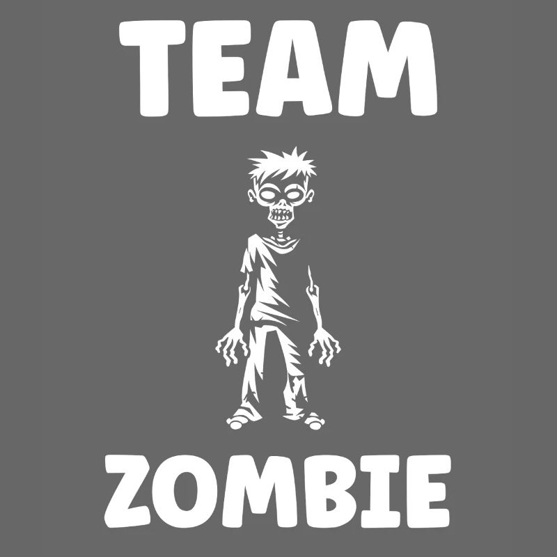 Energetisches Zombie-Design mit Text