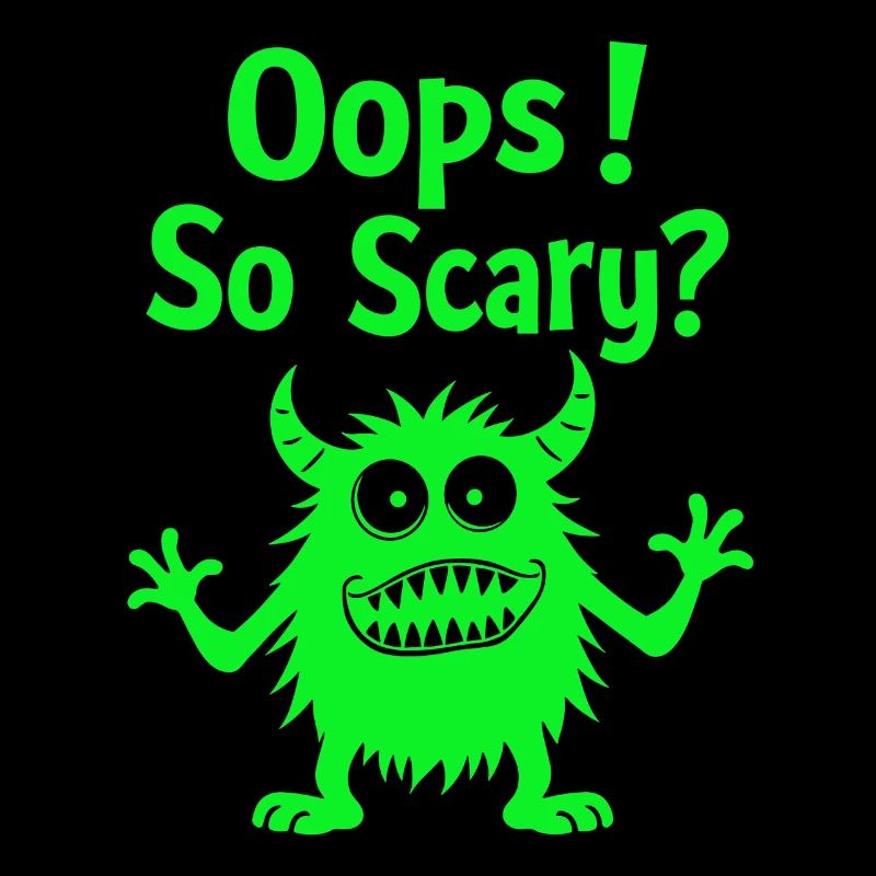 Oops! So Scary? Lustiges Monster