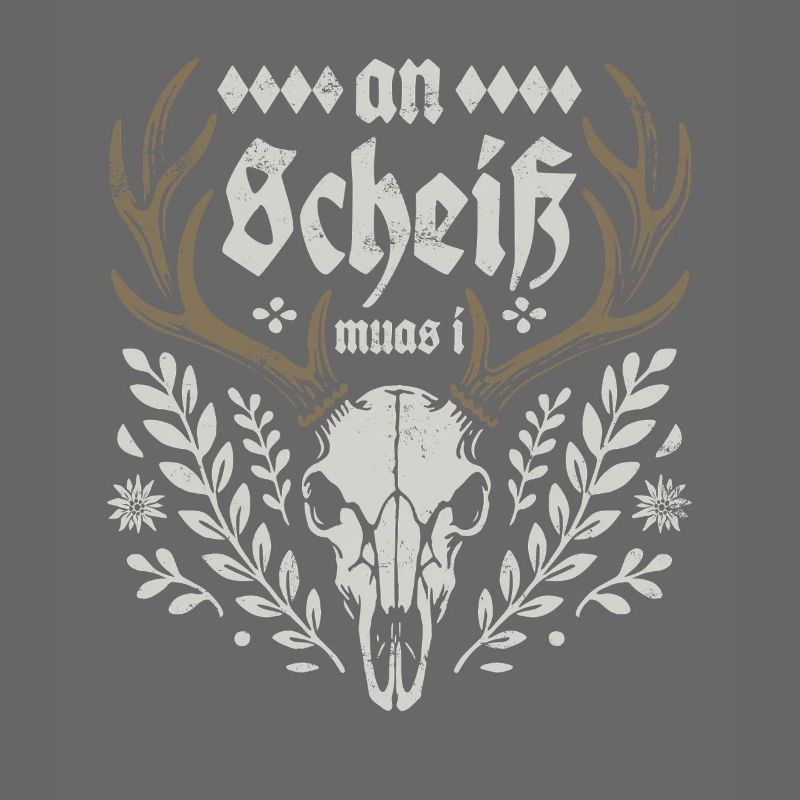 Hirschgeweih - An Scheiß muas i - Bier & Gaudi
