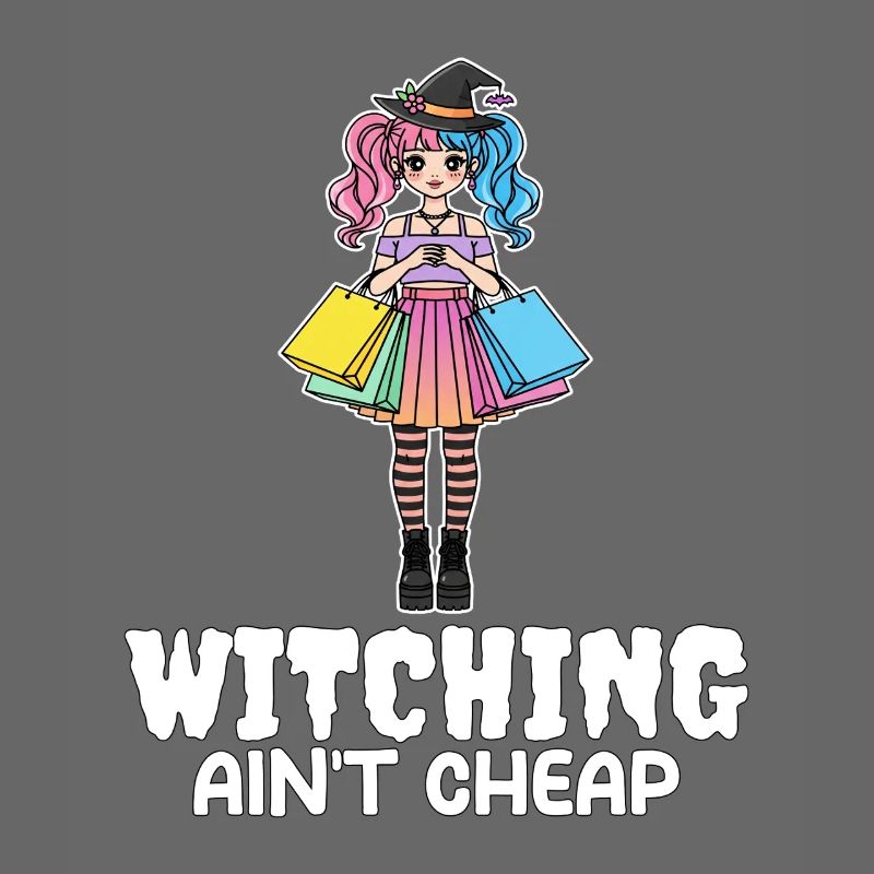 WITCHING AIN'T CHEAP - WITCH HALLOWEEN