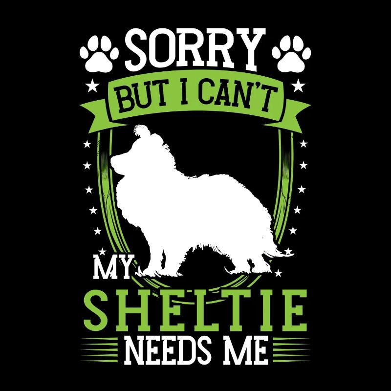 Sheltie ne peut pas Shetland Bergerdog