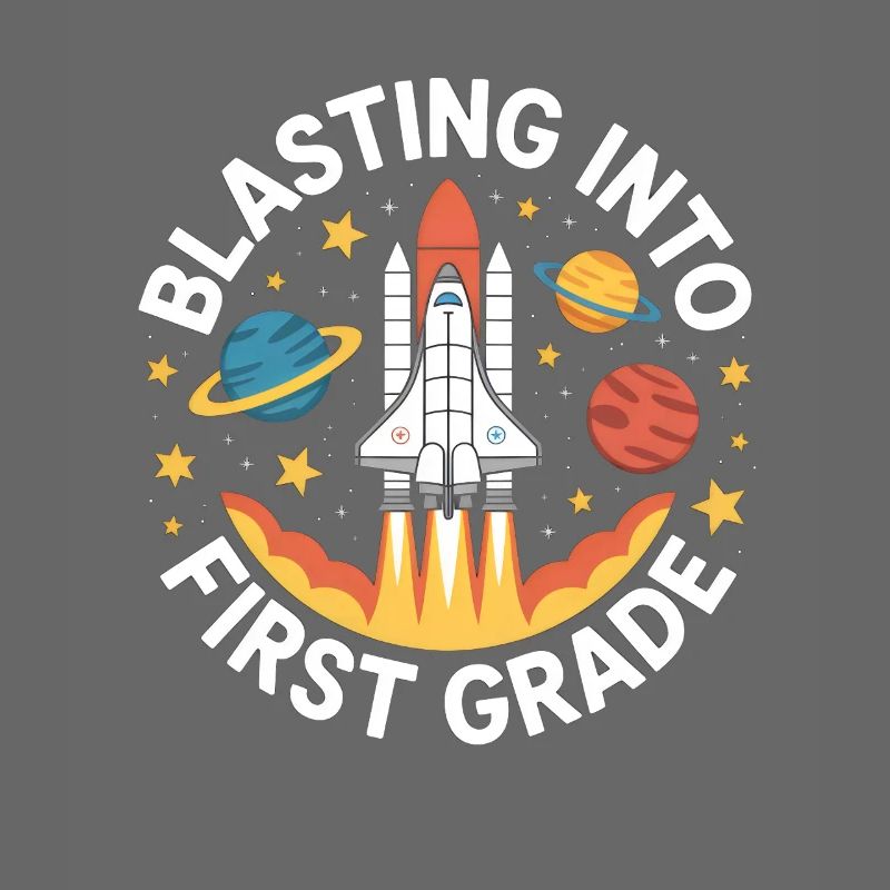Blasting Hard Into First Grade Back To School