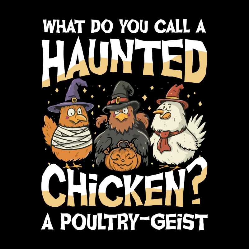  What Do You Call A Haunted Chicken A Poultry