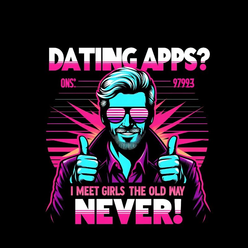 Des applications de rencontres ? Je rencontre des filles à l’ancienne - jamais !