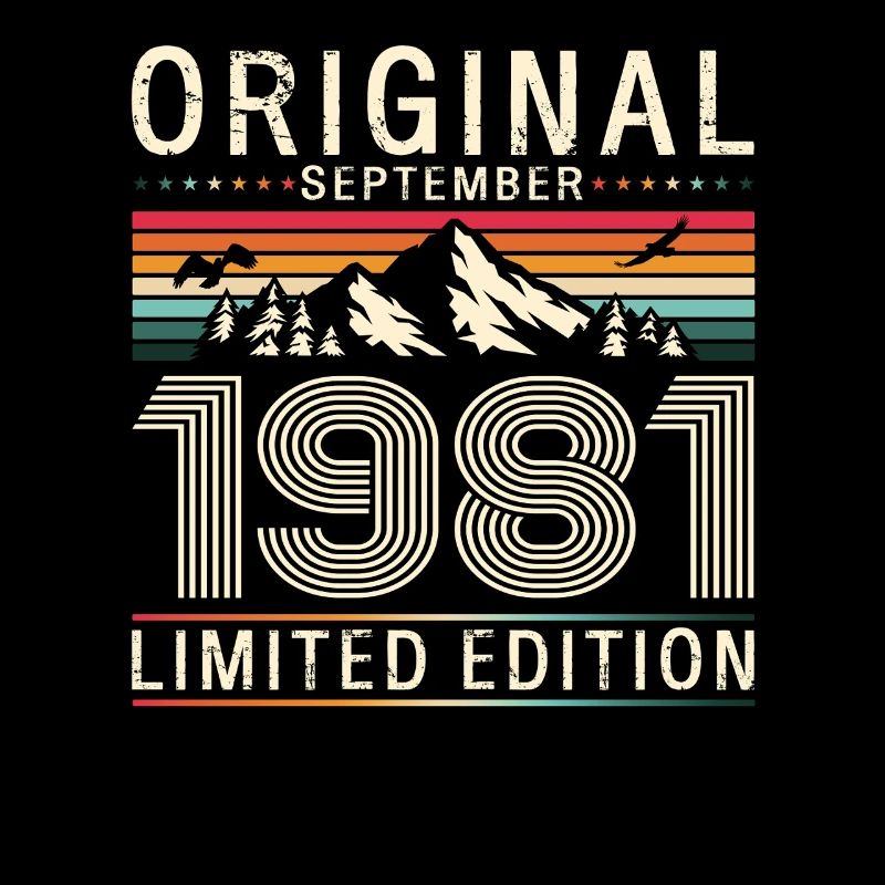 44th birthday Original September 1981