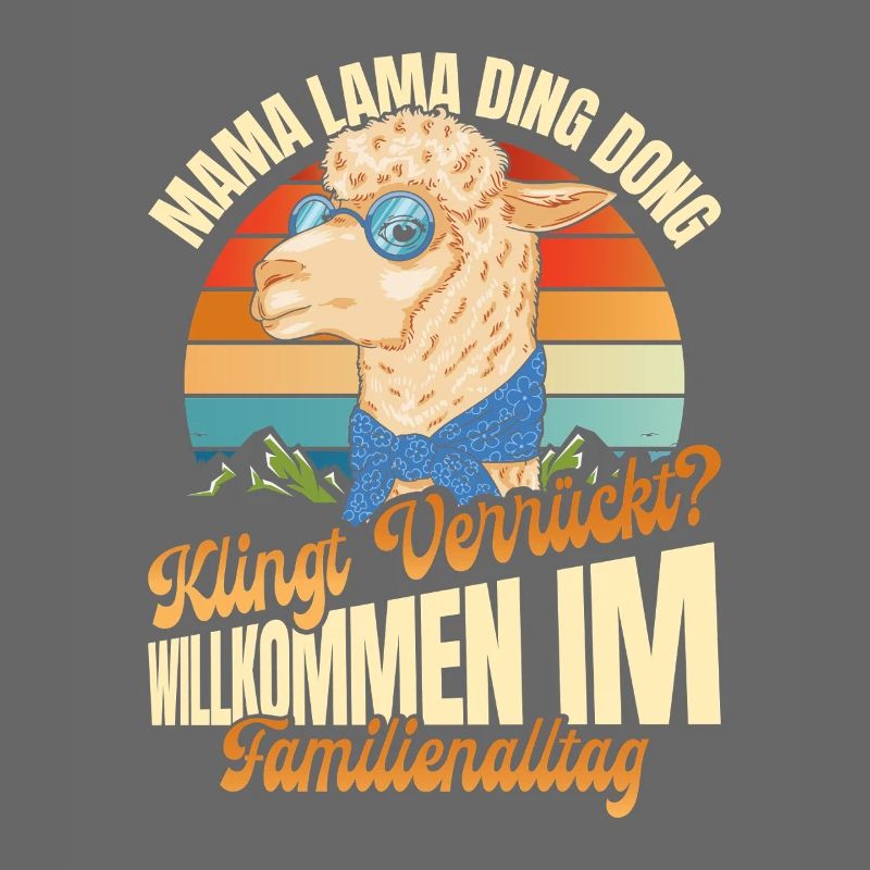 Werdende Mutter MAMA LAMA DING DONG Lustiges