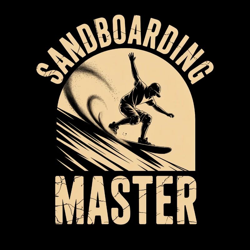Sandboarder Master Vintage Summer Sandboarding