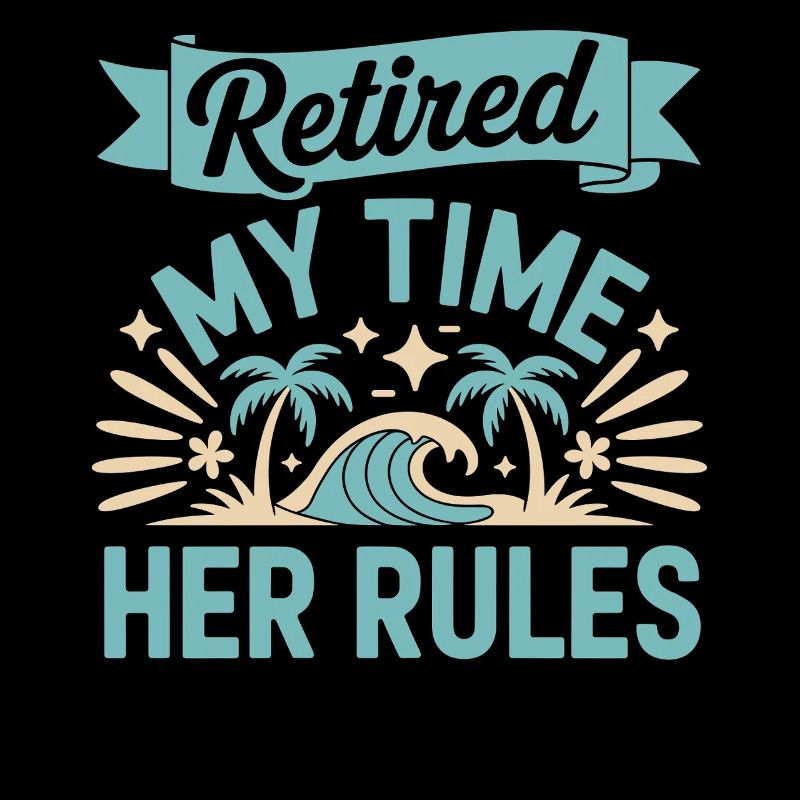Motif de la plage de la retraite